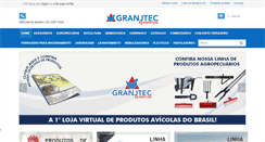 Desktop Screenshot of granjtec.com.br